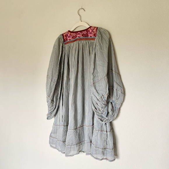 Free People Tangier Embroidered Stripe Tunic - Picture 11 of 11